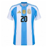 Argentina Alexis Mac Allister #20 Domaci Dres Copa America 2024 Kratak Rukav